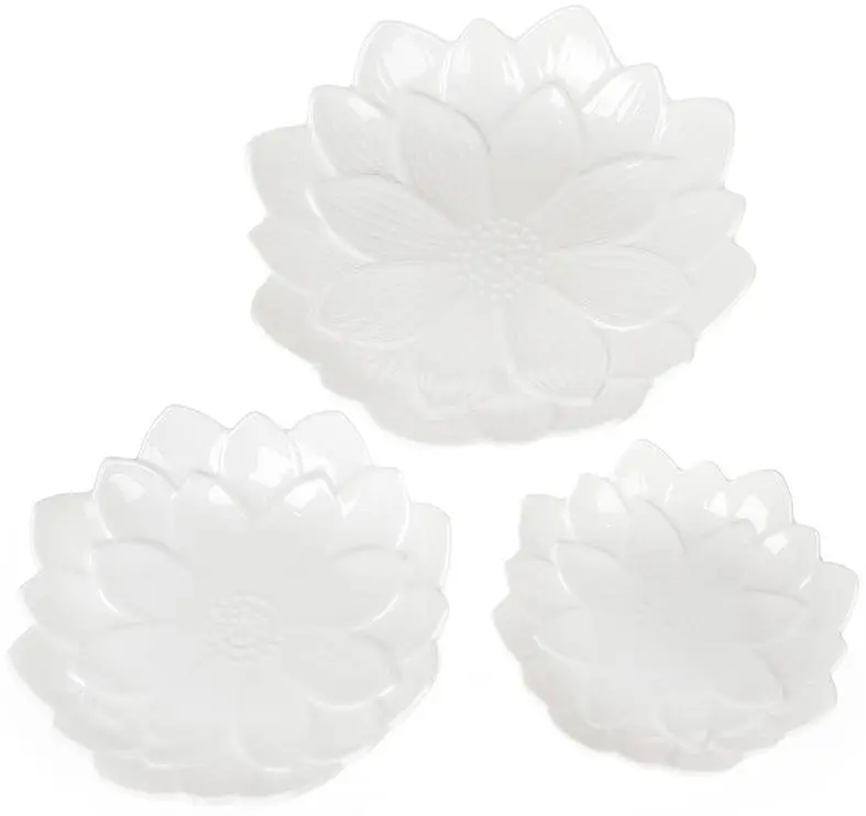 Набір BonaDi 2 фарфорових блюд White City Астра Ø30.5 см kuh0009919 - фото 3