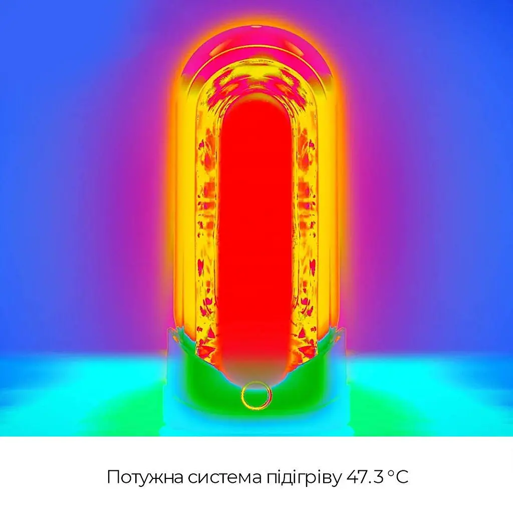Набір мастурбатора із нагрівачем Tenga Flip Zero Red + Flip Warmer - фото 3