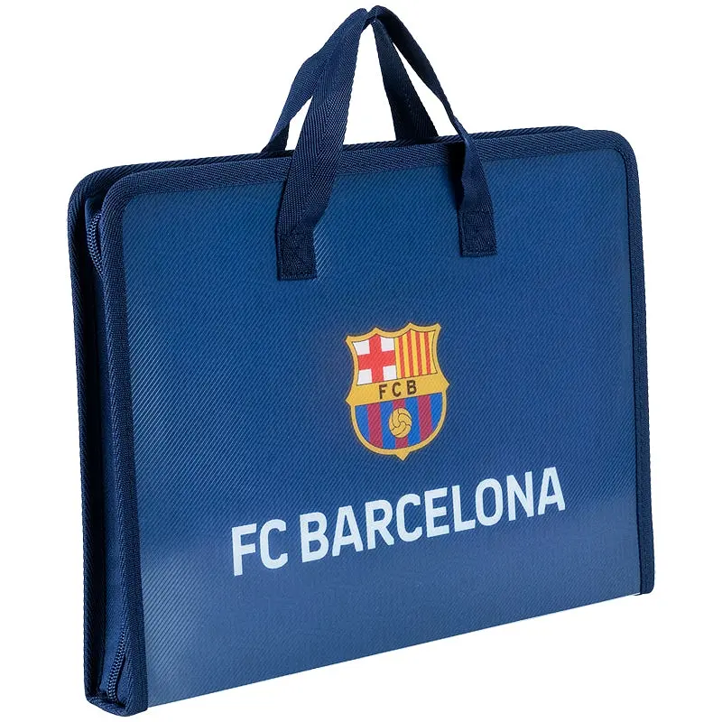 Папка-портфель Kite FC Barcelona на блискавці A4 (BC25-202) - фото 2