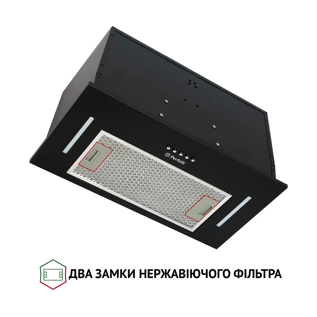 Витяжка повновбудована PERFELLI BI 5653 BL 1000 LED - фото 3