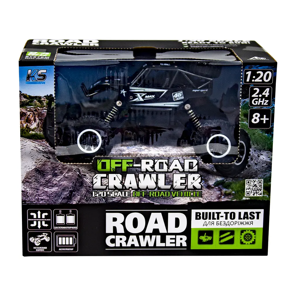 Машинка на радіокеруванні Sulong Toys Off-Road Crawler Rock Sport чорний (SL-110AB) - фото 9