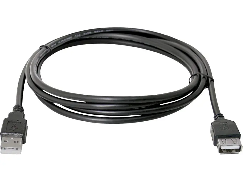 Кабель Defender USB 2.0 AM/AF 3m (87453) - фото 2