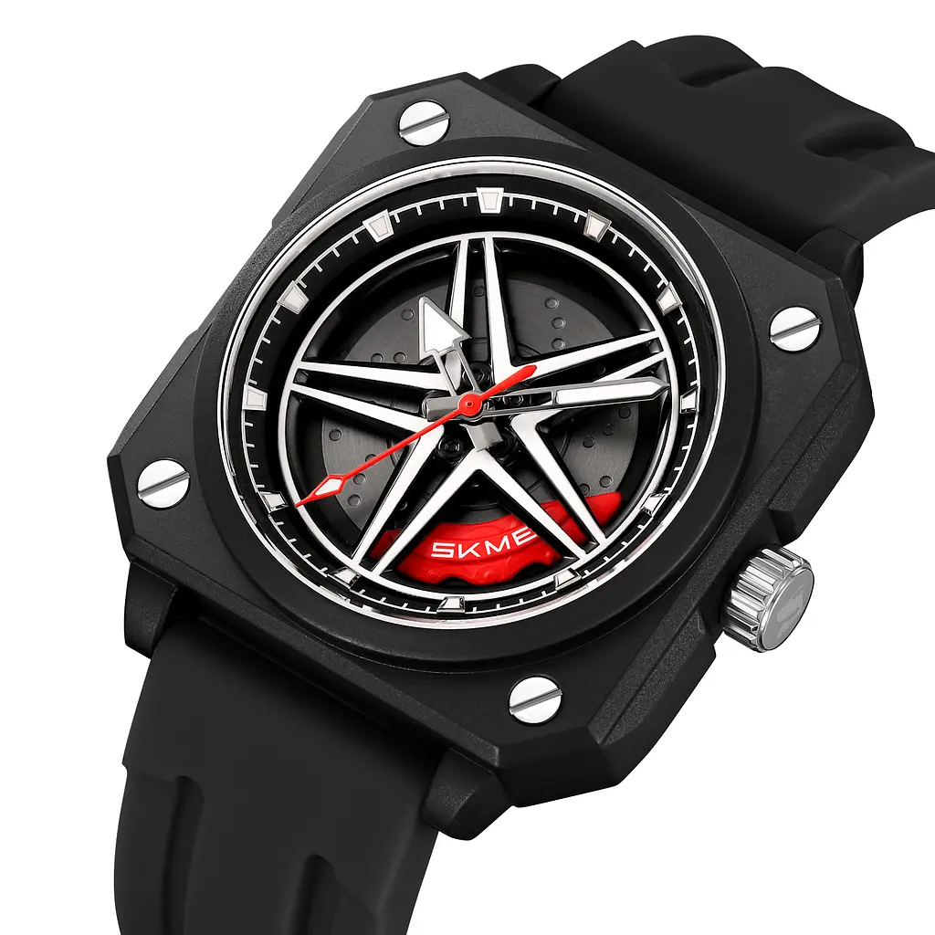 Чоловічий наручний годинник 2362BK Black Skmei acs0029962 - фото 2
