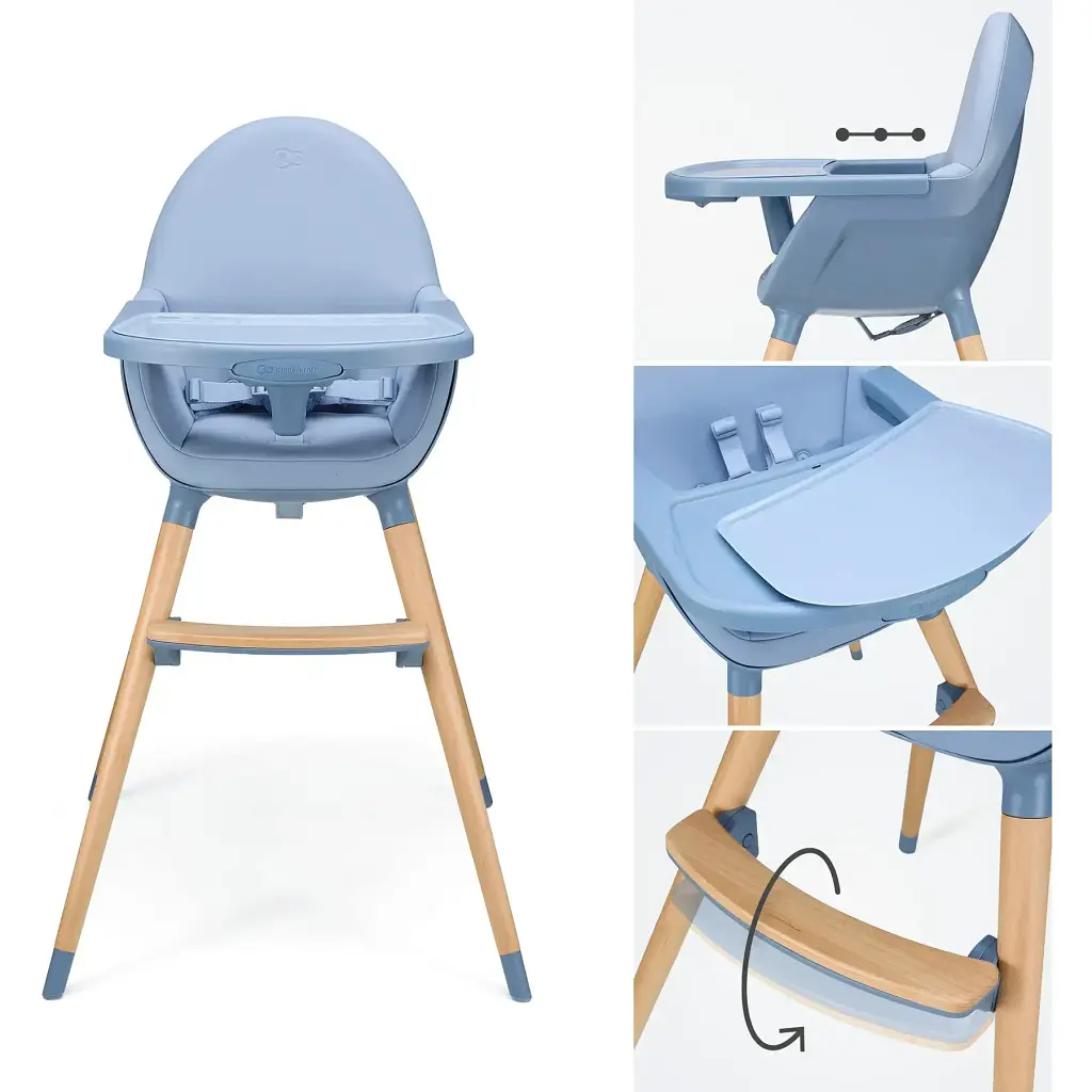 Стільчик для годування 2в1 Kinderkraft Fini 2 Nordic Breeze (KHFINI02NOR0000) - фото 5