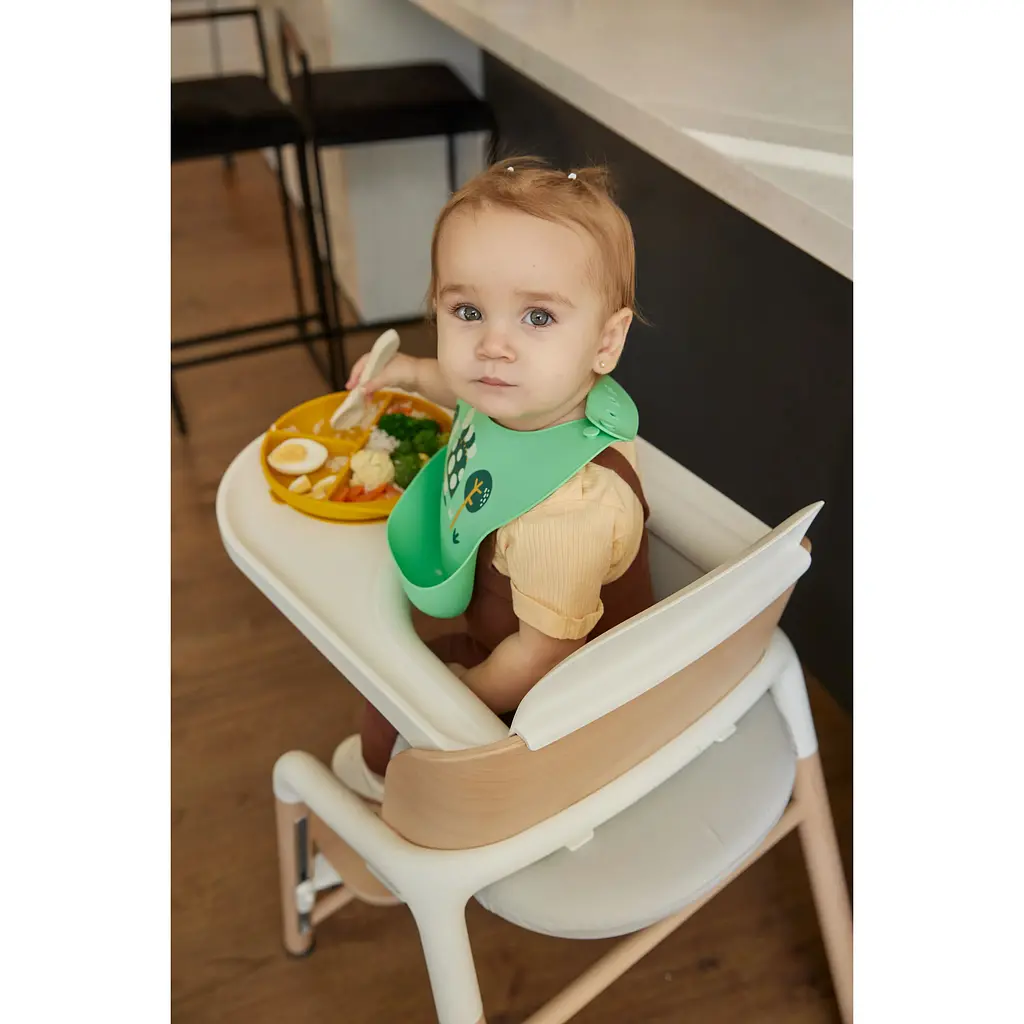 Силіконовий набір дитячого посуду Miniland BLW Garden 4 предмети (89638) - фото 5