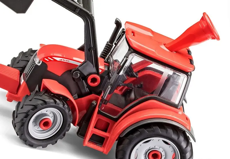 Конструктор Revell трактор Tractor with Loader and Figure червоний 00815 - фото 4
