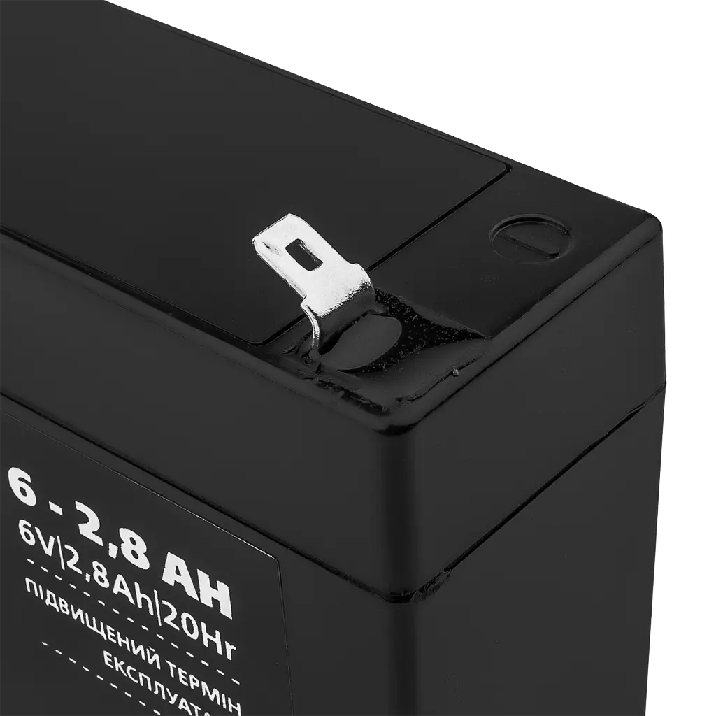 Акумулятор AGM LP 6V - 2.8 Ah Silver - фото 4