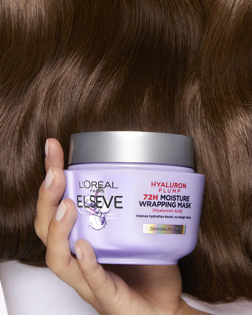 Маска-филлер L'Oreal Paris Elseve Hyaluron Plump для волос, нуждающихся в увлажнении и объеме 300 мл - фото 5