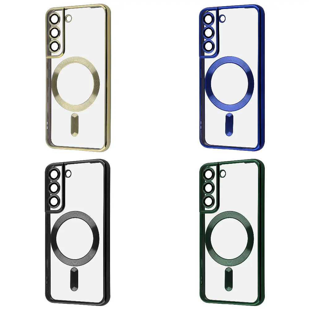 Чохол WAVE Metal Color Case with Magnetic Ring Samsung Galaxy S21 FE (G990B) в асортименті