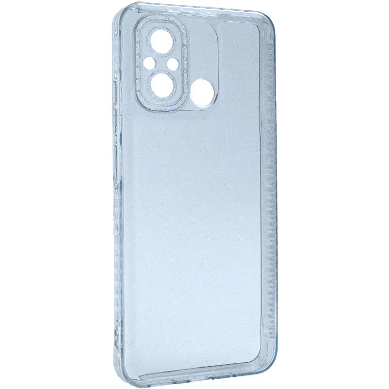 Чохол TPU Starfall Clear для Xiaomi Redmi 12C Блакитний