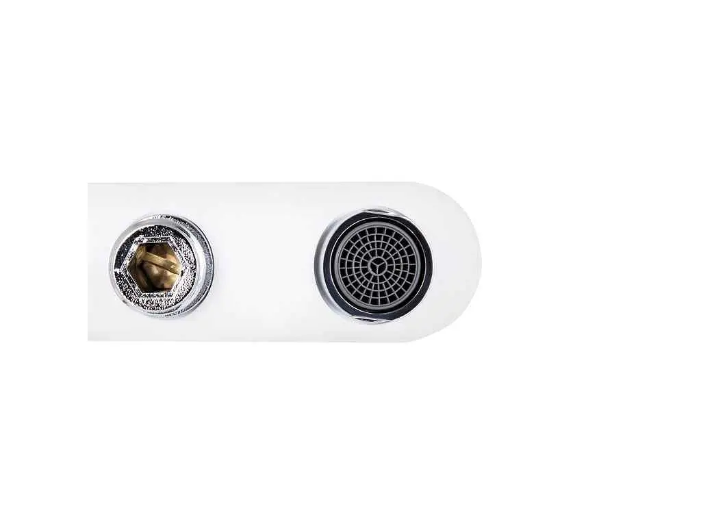 Змішувач Brinex Настінний білий для ванни 37W 006 (k35) BRIN37W006 - фото 5
