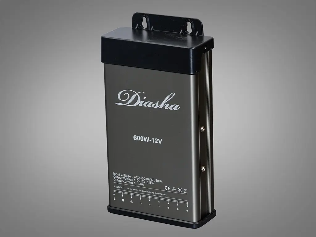 Сверхмощный блок питания 12В, с защитой от дождя, 600Вт, 50А - фото 2