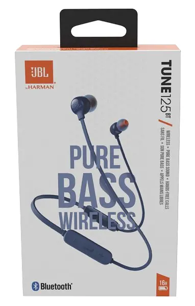 Навушники JBL TUNE 125BT Blue (JBLT125BTBLU) - фото 2