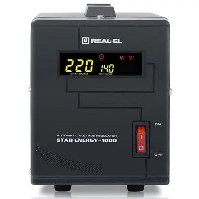 Стабілізатор Real-El STAB ENERGY-1000 (EL122400012) - фото 2
