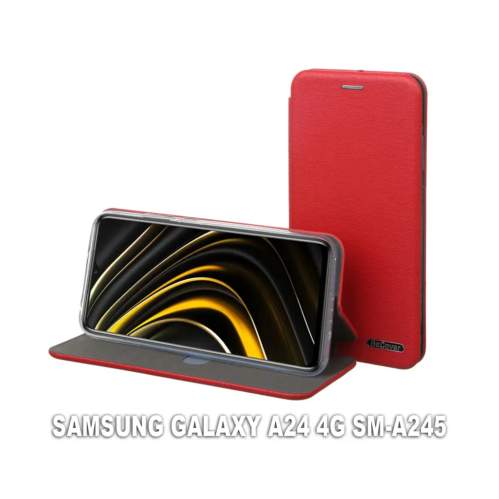 Чохол до мобільного телефона BeCover Exclusive Samsung Galaxy A24 4G SM-A245 Burgundy Red (709785) - фото 2