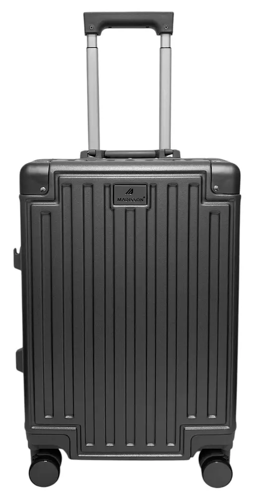 Валіза маленька для ручної поклажі S Madisson Snowball 66503 S 53x37x22 см 100% полікарбонат Сірий - фото 10