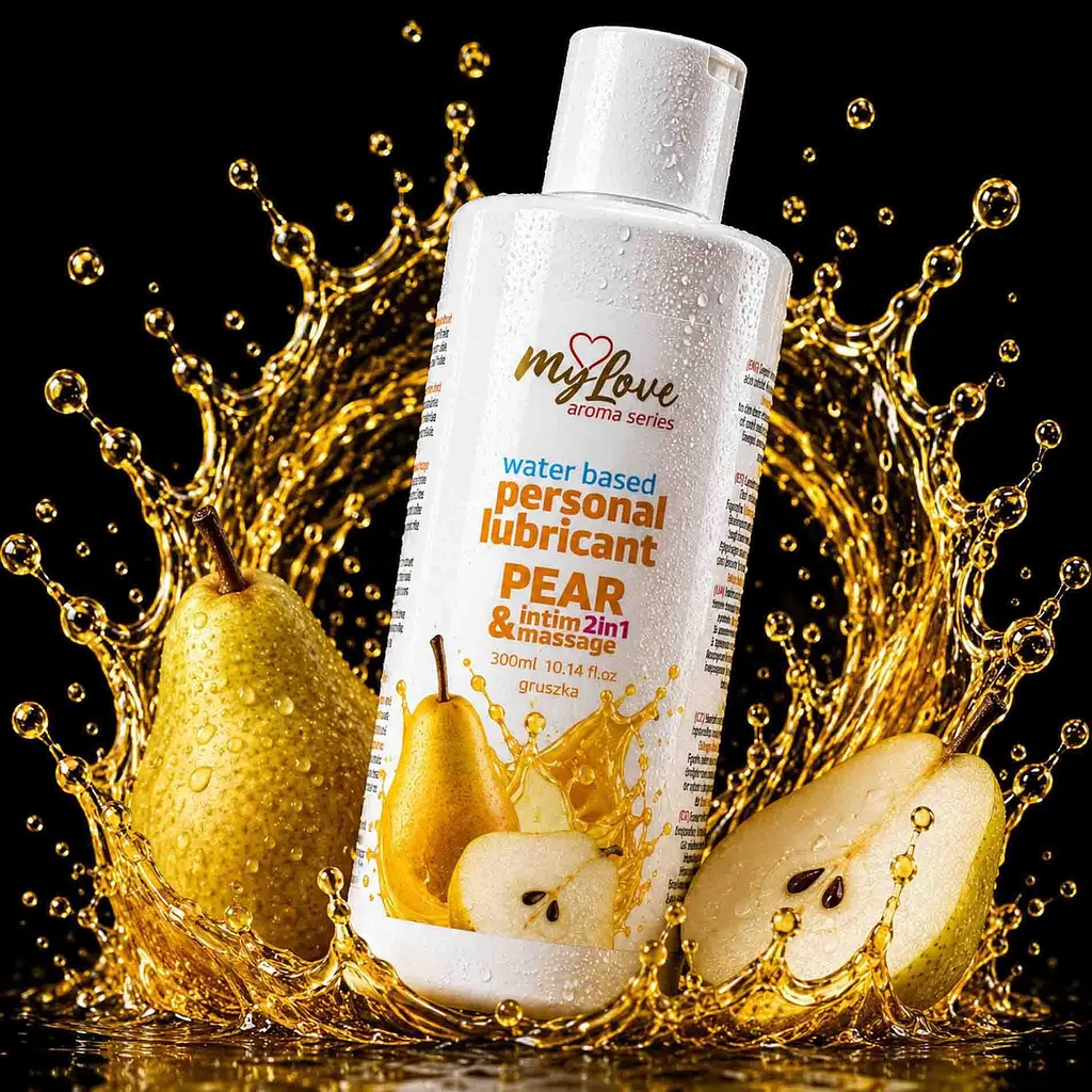 Лубрикант MyLove Aroma Series IntimMassage 2in1 Pear, 300 мл - фото 2