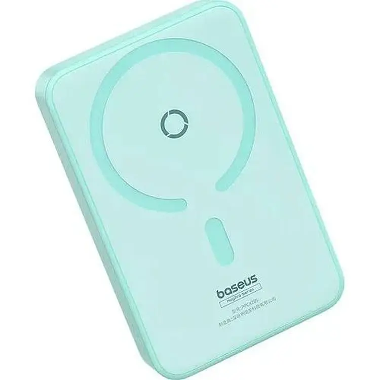 Портативна батарея Powerbank Powerbank Baseus MagPro Magnetic Bracket Wireless Fast-Charging 5000 mAh 20 W P100 - фото 2