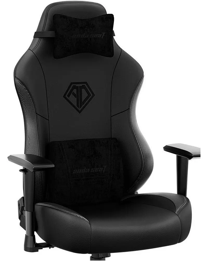 Крісло для геймерів Anda Seat Phantom 3 Size L Black (AD18Y-06-B-PV/C-B01) - фото 3