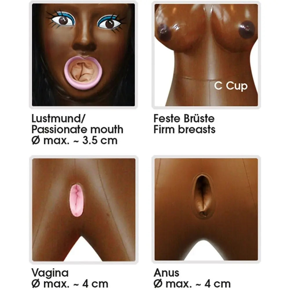 Секс-кукла You2Toys Tyra Lovedoll 160 см коричневая - фото 5
