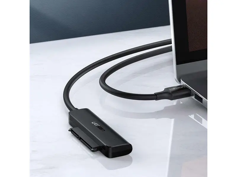 Адаптер SATA UGREEN CM321 USB 3.0 Type-C to SATA III Black (70610) - фото 5
