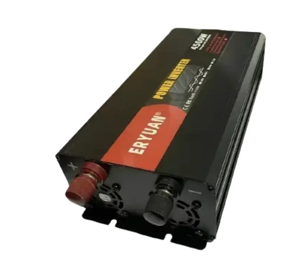 Перетворювач напруги AGM 12V → 220V 4500W чиста синусоїда з LCD-дисплеєм - фото 3