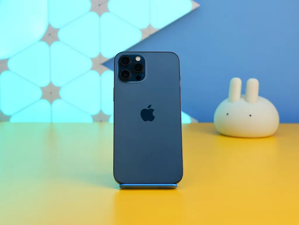 Смартфон Apple iPhone 12 Pro Max 128GB Pacific Blue (MGDA3) Б/В [160037] - фото 6