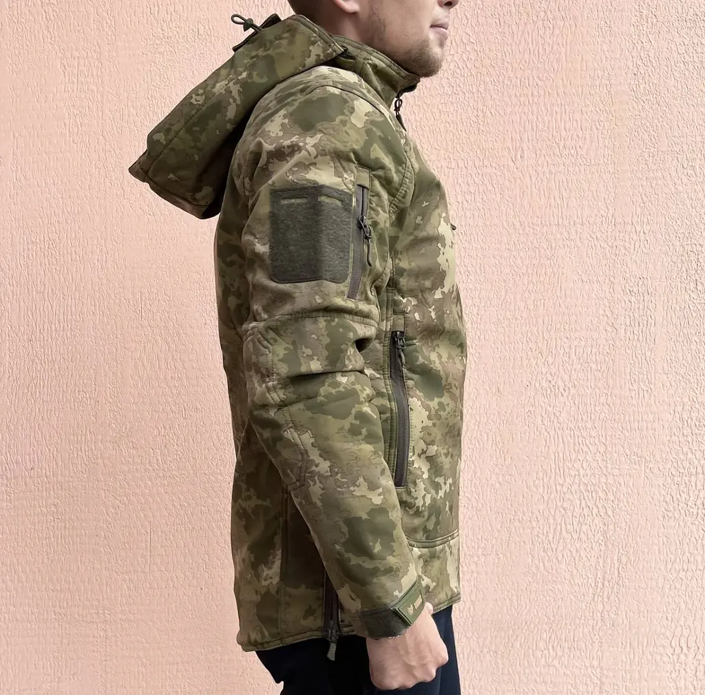 Куртка чоловіча тактична Мультикам Combat Туреччина Софтшел Soft-Shell ЗСУ 8068 M - фото 5
