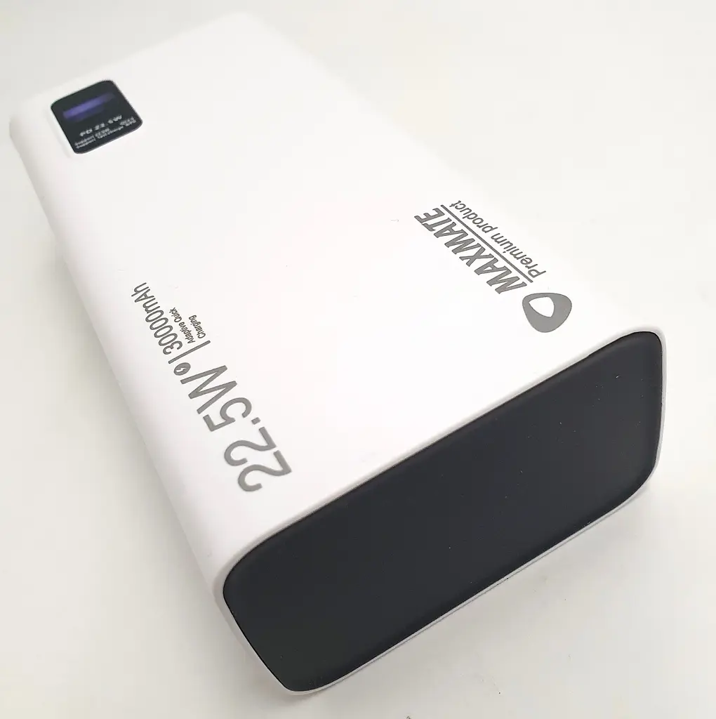 Потужний Повербанк Power Bank із швидкою зарядкою 30000mAh 4 USB /Type-C PD/QC 5A/22.5W Maxmate MMP30PD - фото 4