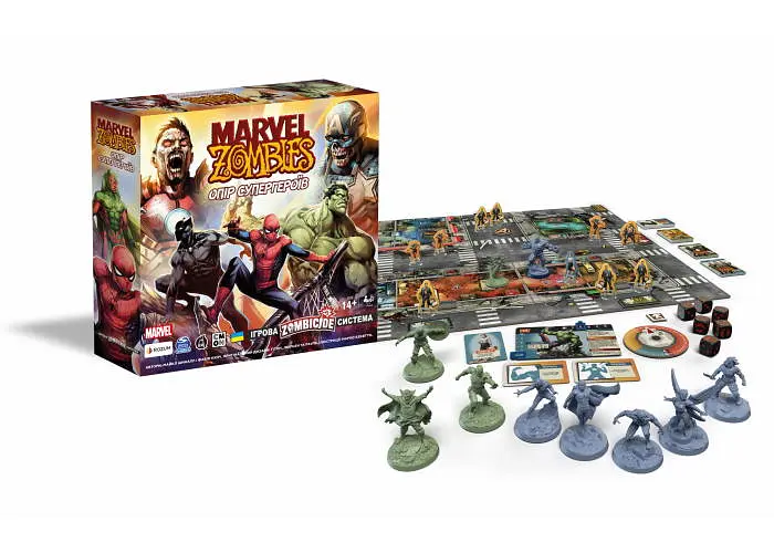 Настольная игра Rozum Marvel Zombies: Сопротивление Супергероев (Marvel Zombies: Heroes' Resistance) (укр.) (R009UA) - фото 8