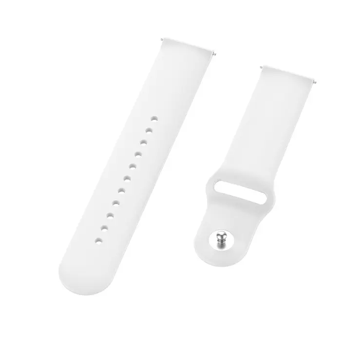 Універсальний ремінець Silicone Band для Samsung Watch 22mm White [63211] - фото 3