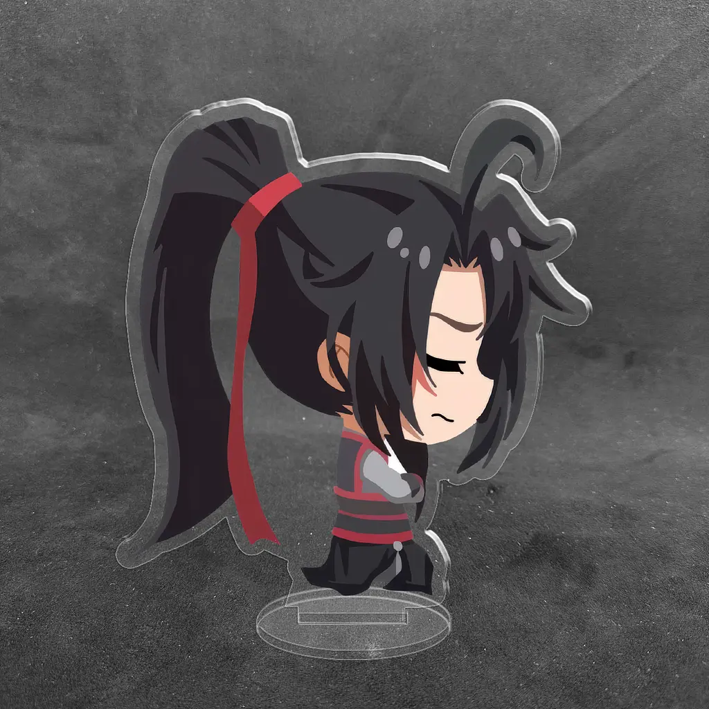 Акрилова колекційна фігурка Chibi Аніме: Mo Dao Zu Shi магістр диявольського культу Вей Усянь 1 10 см - фото 2