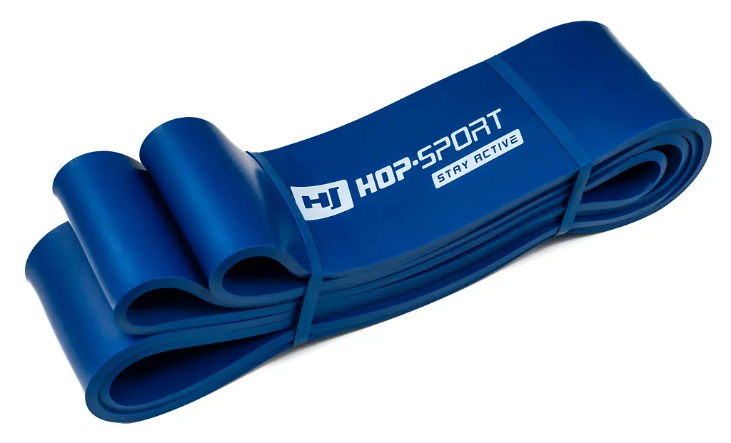 Резинка для фітнесу Hop-Sport 28-80кг HS-L064RR синя - фото 4