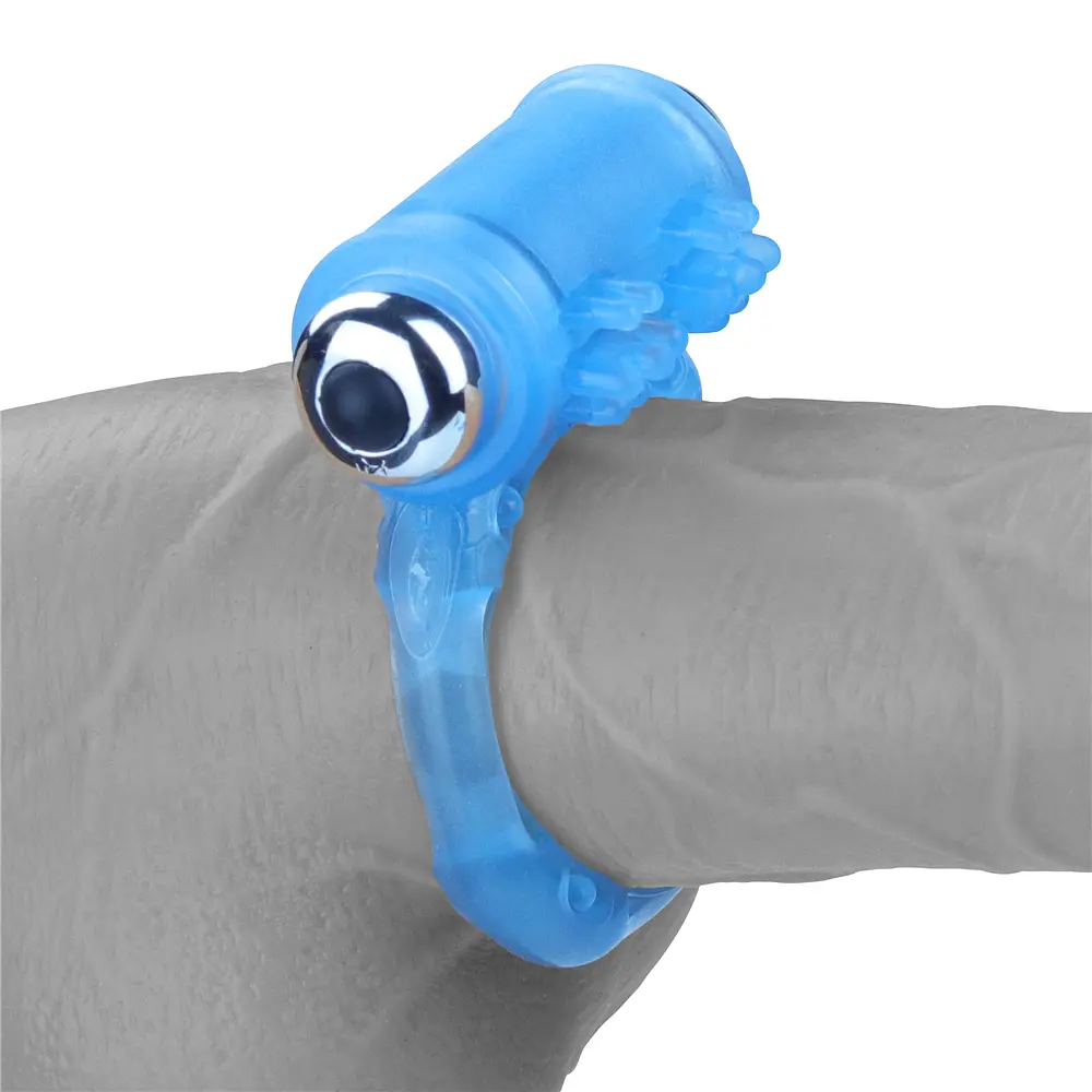 Ерекційне кільце Lumino Play Vibrating Penis Ring біле - фото 9