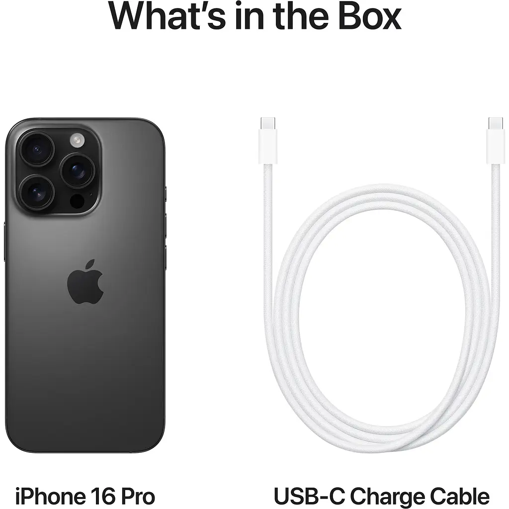 Смартфон Apple iPhone 16 Pro 128GB eSIM Black Titanium (MYM93) Б/В [165122] - фото 8