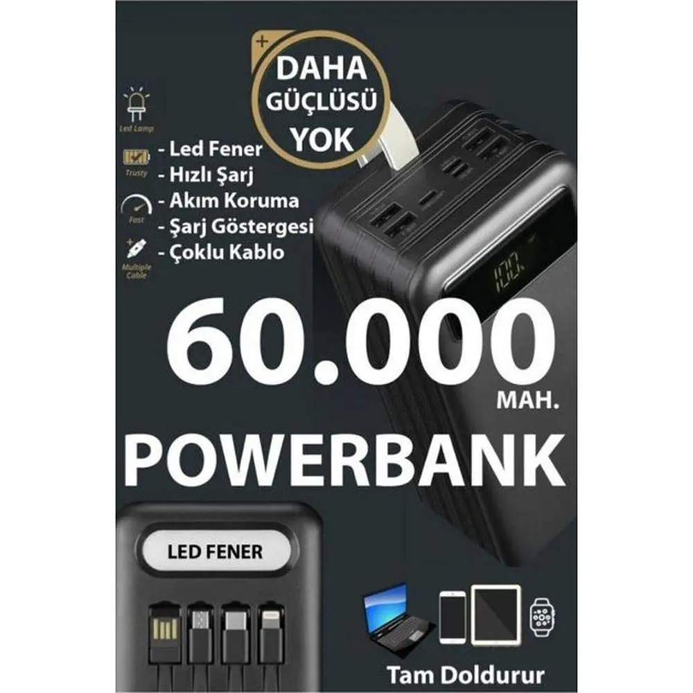 Повербанк Power Way TX-60 60000 mAh (27222) - фото 5