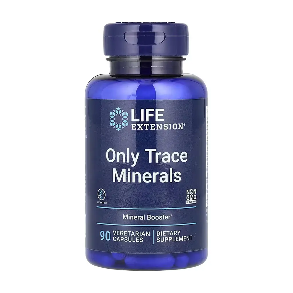 Мінеральний комплекс, Only Trace Minerals - 90 vcaps