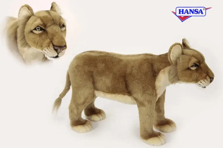 М'яка іграшка Hansa Левиця Hansa Animal Seat, 75 см - фото 2
