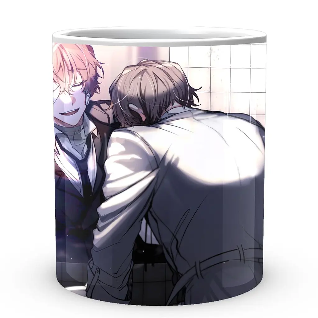 Кружка GeekLand Bungou Stray Dogs Проза Бродячих Псов Дазай BSD 25 330 мл белая - фото 2