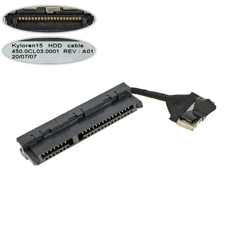 Шлейф жорсткого диска SSD/HDD для ноутбука DELL (15-7570 7573 7580 p70f) (450.0CL03.0001)