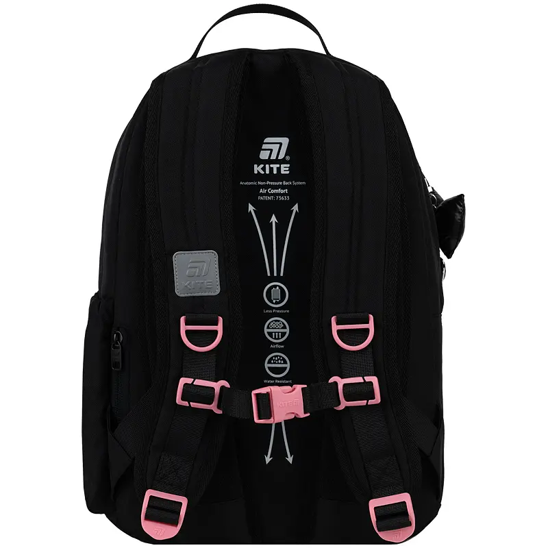 Рюкзак для старшої школи Kite Education teens 949M Danger Чорний (K26-949M-1) - фото 6