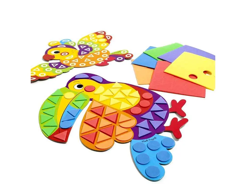 М'яка мозаїка VLADI TOYS "Тукан" VT4511-02 - фото 7