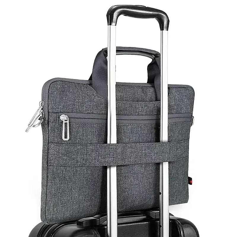 Сумка для ноутбуку WIWU City Commuter Bag 15.6 Grey - фото 4