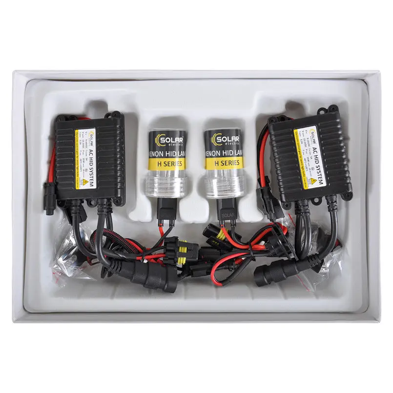 Комплект ксенона Solar H1 6000K 85V 35W P14.5s KET+Ballast 2 шт. (4160) - фото 2
