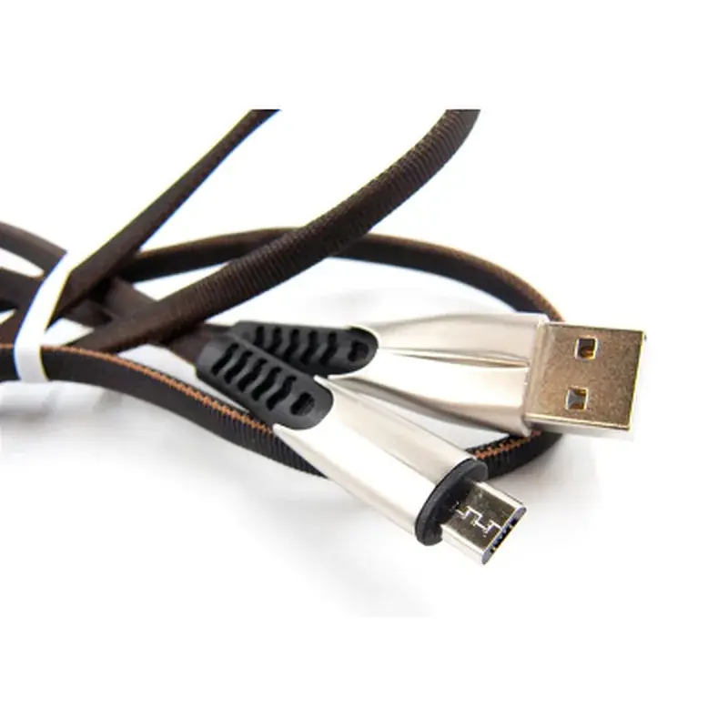 Дата кабель USB 2.0 AM to Micro 5P 1.0m black Dengos (PLS-M-PLSK-BLACK) - фото 2