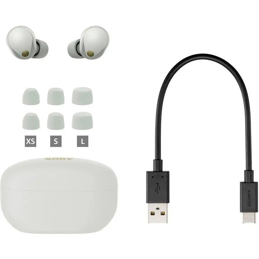 Навушники Sony WF-1000XM5 Silver (WF1000XM5S.CE7) [91573] - фото 10