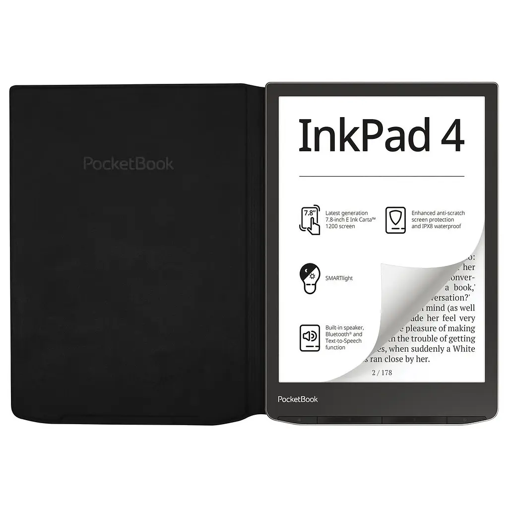 Обкладинка PocketBook 7.8", InkPad(PB743), Flip cover, чорна - фото 4