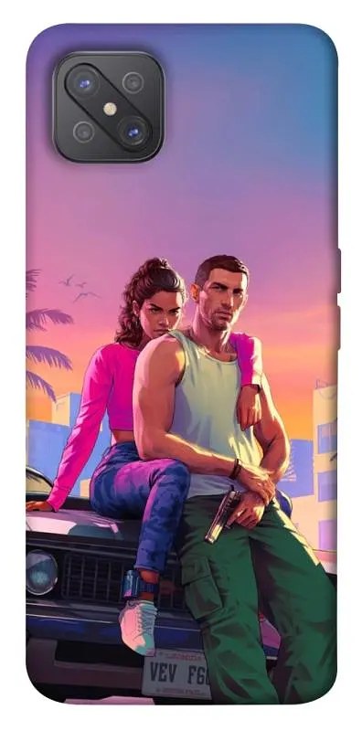 TPU чохол Demsky GTA VI Heroes для Oppo A92s