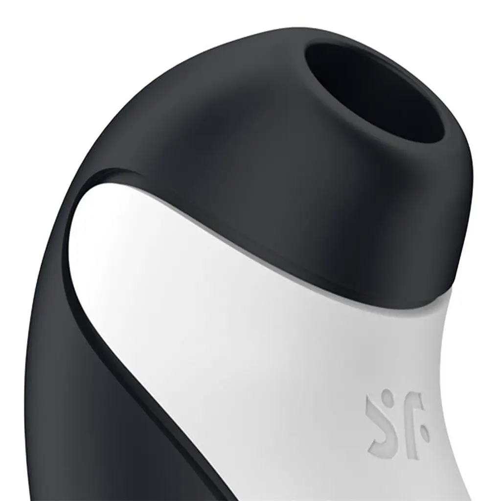 Стимулятор Satisfyer Orca Вакуумний клітора з вібрацією, 11.5 см чорний з білим - фото 4