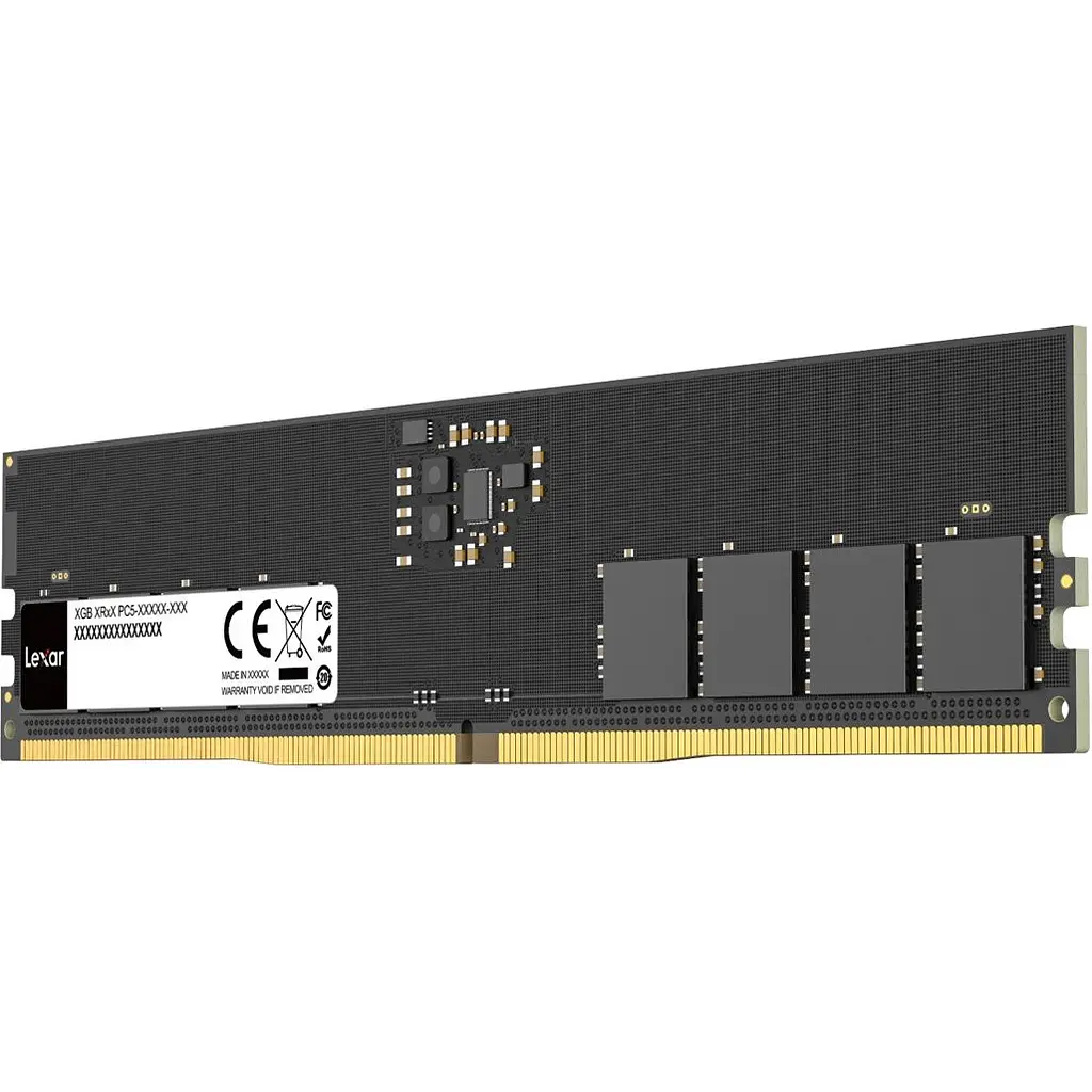 Модуль пам'яті DDR5 Lexar 16GB 5600MHz Black (LD5U16G56C46ST-BGS) [175520] - фото 2